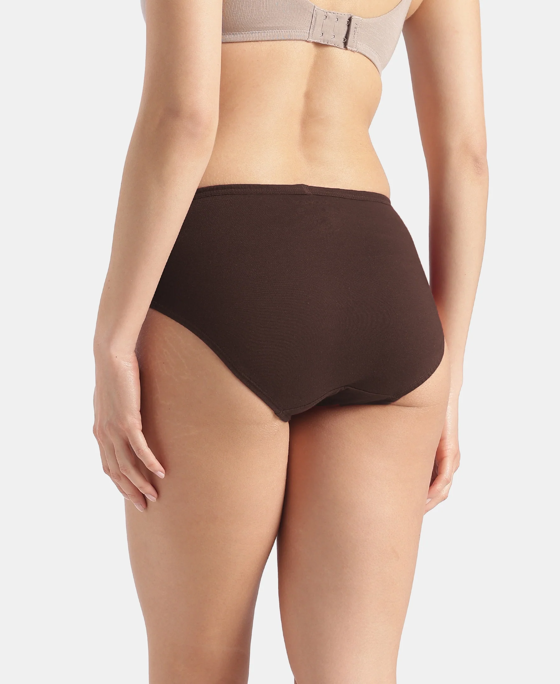 High Coverage Super Combed Cotton Hipster With Concealed Waistband and StayFresh Treatment - Dark Assorted (Pack of 5) - Image 12