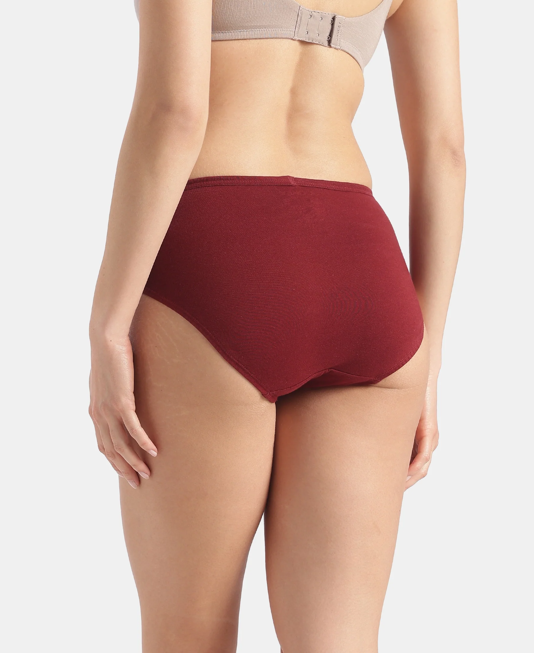 High Coverage Super Combed Cotton Hipster With Concealed Waistband and StayFresh Treatment - Dark Assorted (Pack of 5) - Image 8