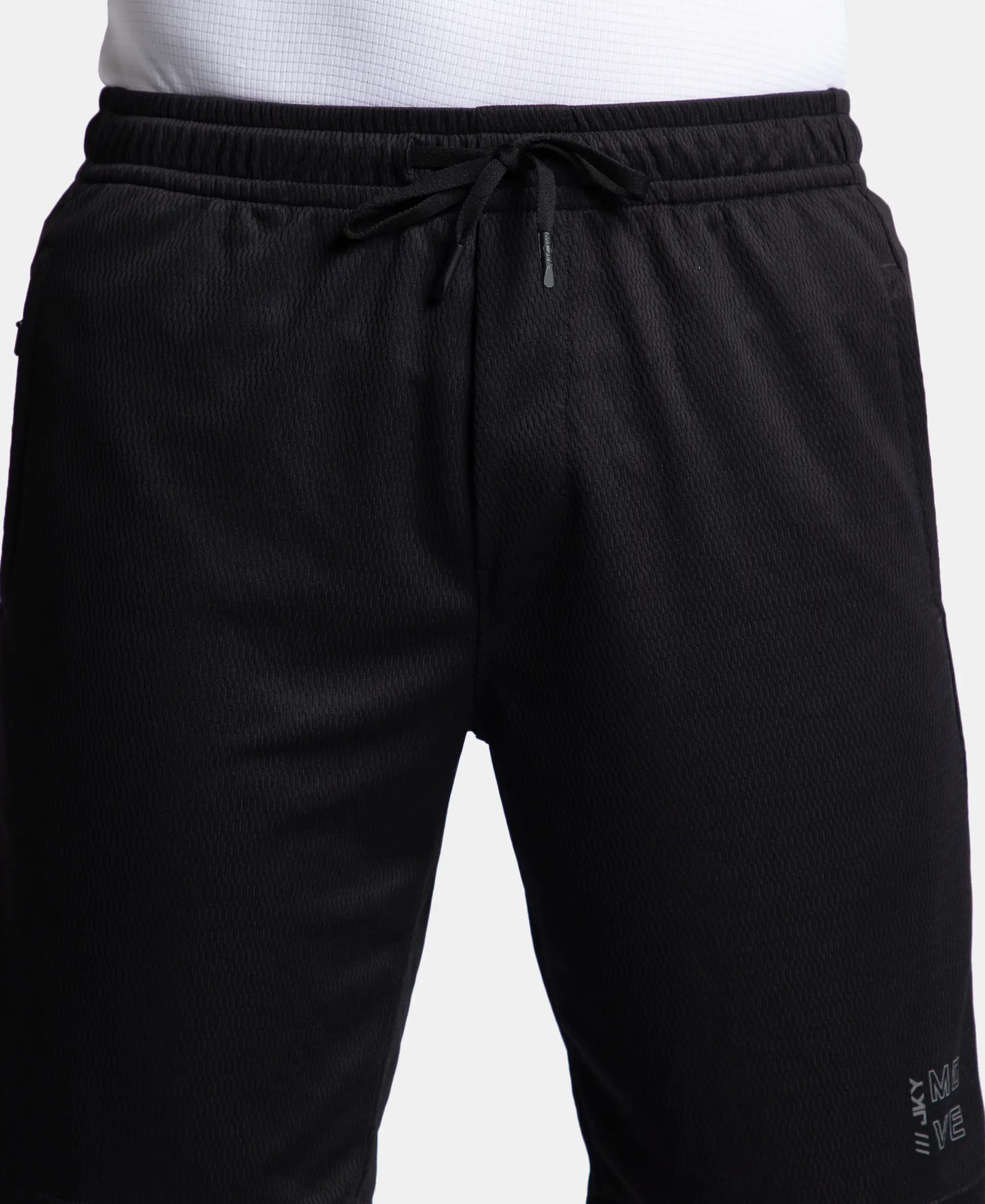 Lightweight and Breathable Microfiber Shorts with StayFresh Treatment - Black - Image 6