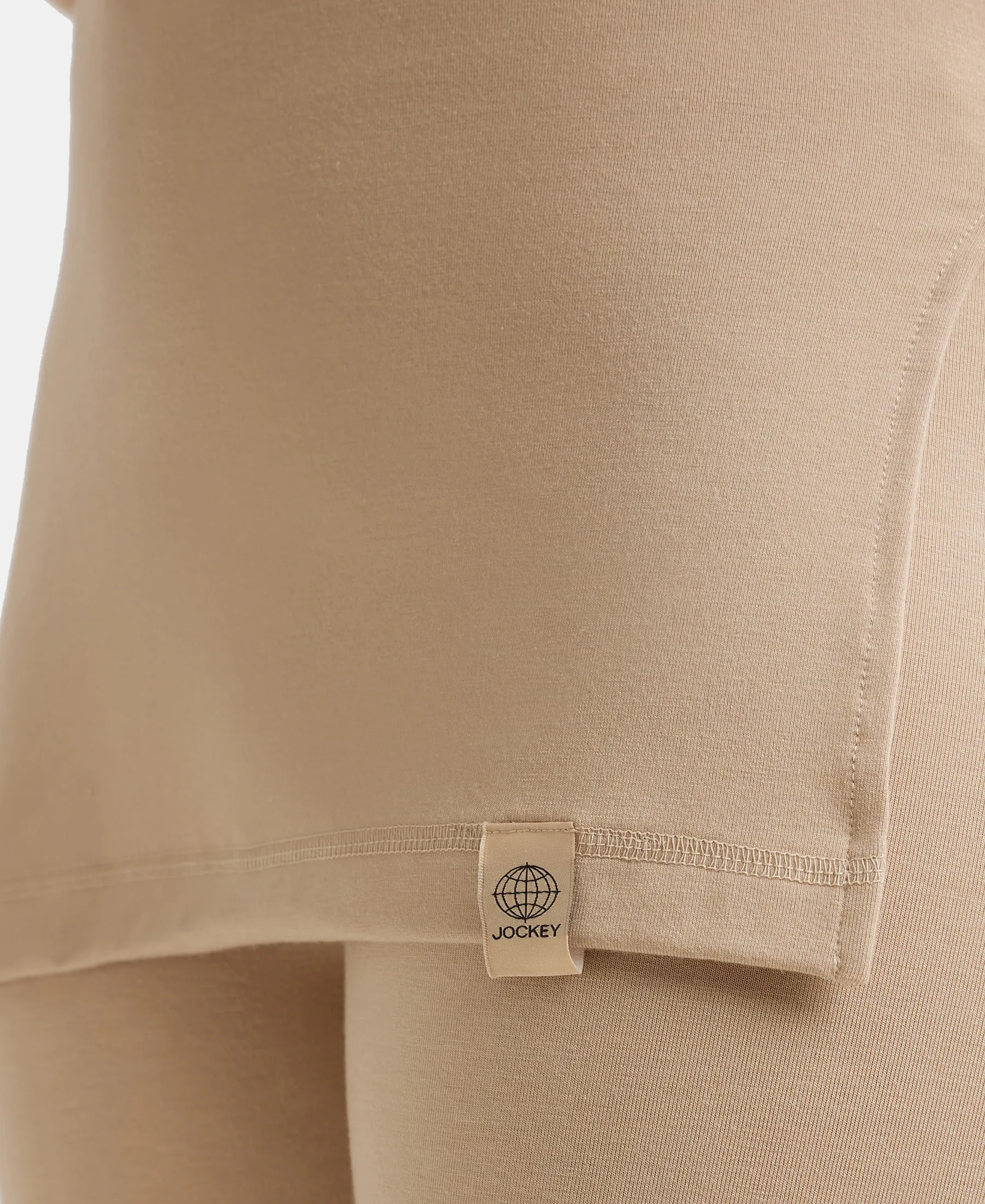 Warmth Soft Touch Microfiber Elastane Stretch Three Quarter Sleeve Thermal Top with StayWarm Technology - Skin - Image 7