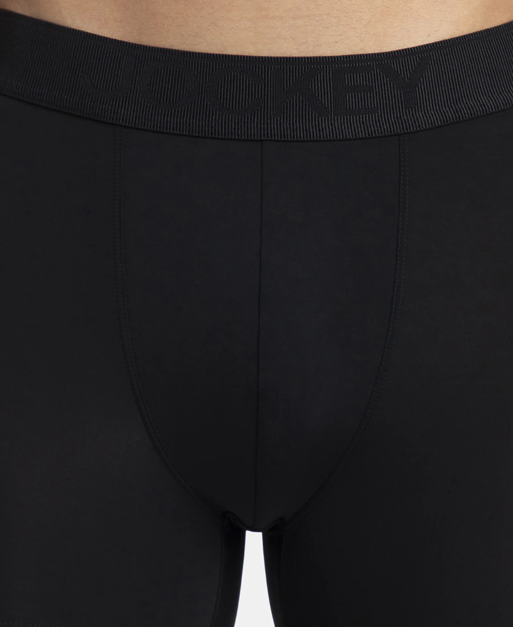 Soft Touch Recycled Microfiber Elastane Stretch Trunk with Ultrasoft Waistband - Black - Image 6