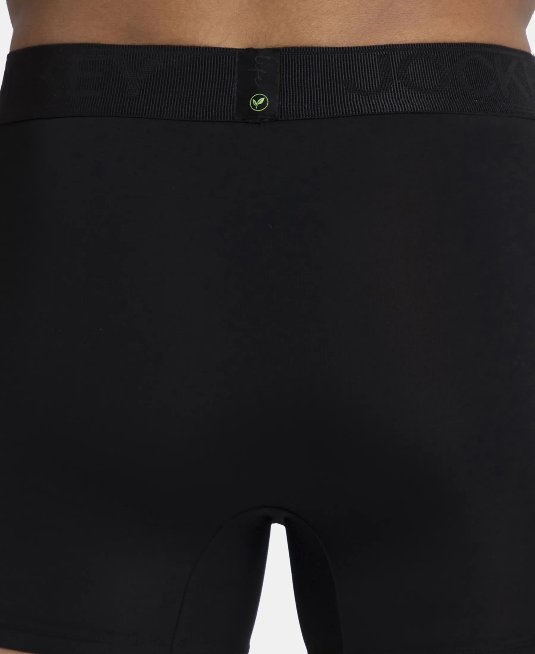 Soft Touch Recycled Microfiber Elastane Stretch Trunk with Ultrasoft Waistband - Black - Image 7