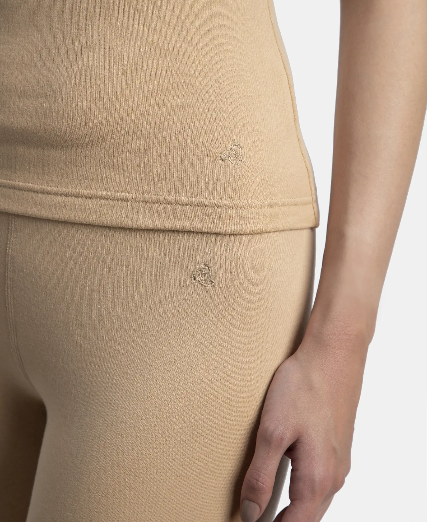 Super Warm Super Combed Cotton Rich Brushed Thermal Camisole with StayWarm Technology - Skin - Image 7