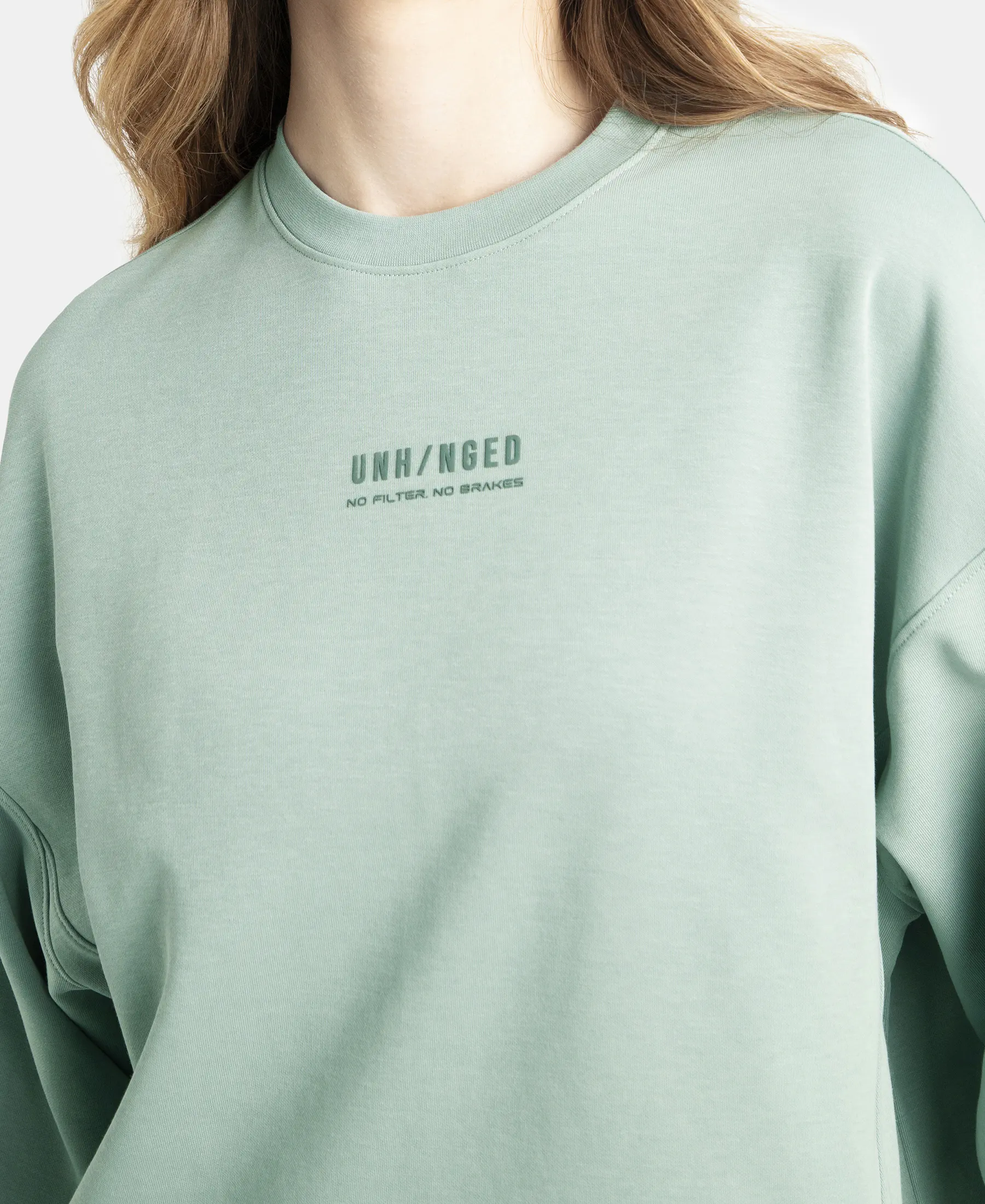 Super Combed Cotton Rich Oversized Printed Full Sleeve T-Shirt - Abyss - Image 7