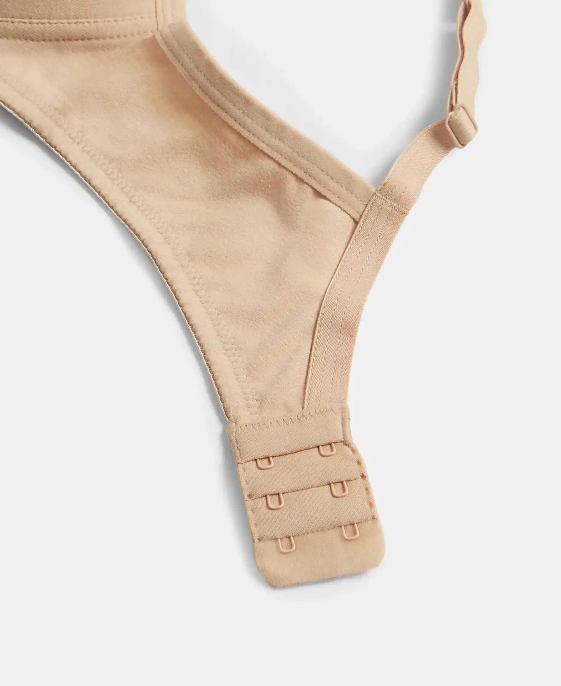 Wirefree Padded Super Combed Cotton Elastane Stretch Medium Coverage T-Shirt Bra with Lace Styling - Light Skin - Image 12